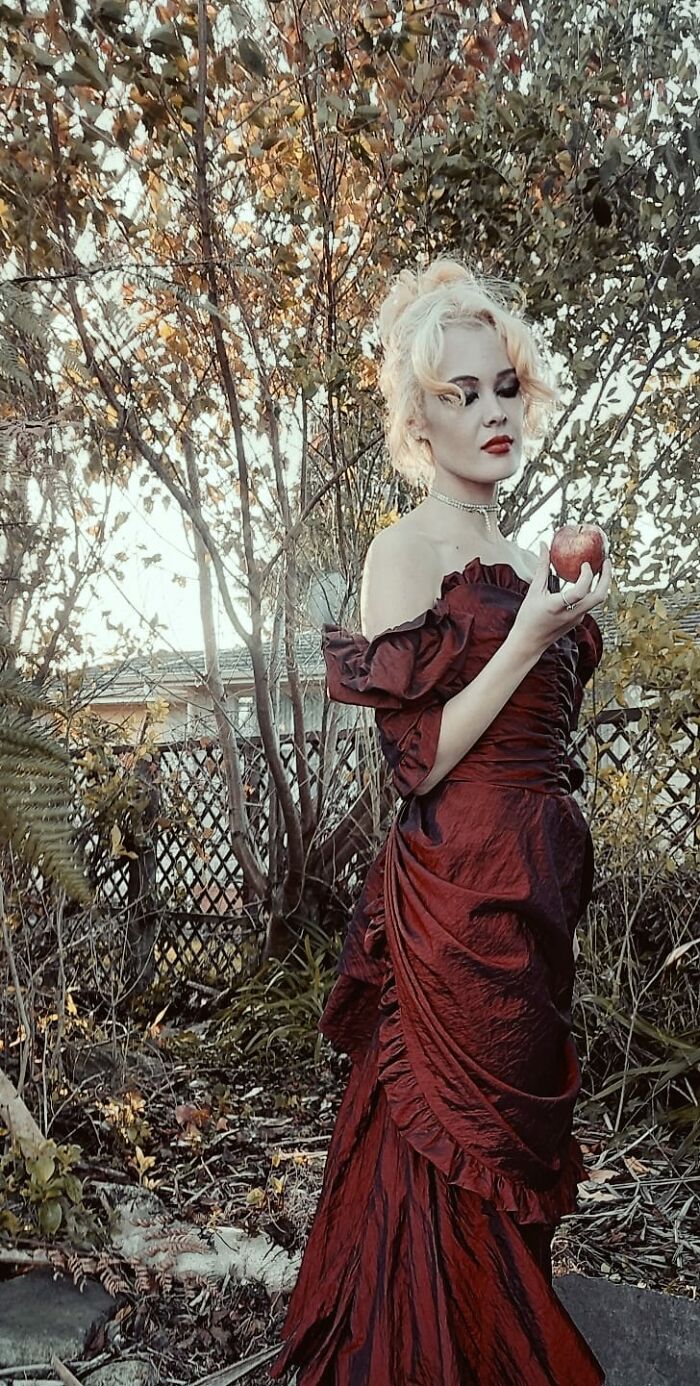 I Scored This Stunning Deep Scarlett Victorian Gown Exactly My Size!!