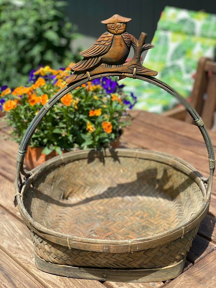Not Weird But Unusual! Haven’t Seen A Basket Like This Before