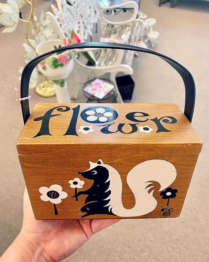 I’ve Had My Eye On This Enid Collins Skunk Box Purse For Several Months