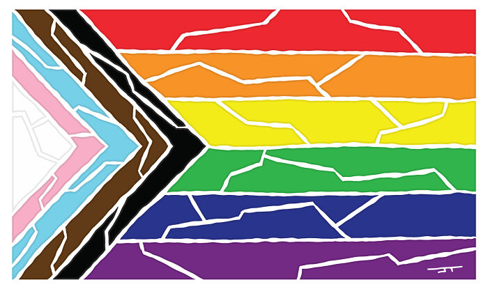 Lgbtq Flag Sticker Design I Made