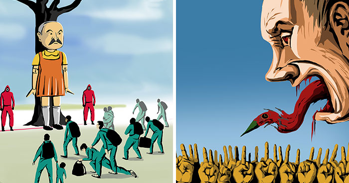 Flaws Of Today’s Society Exposed: 41 Illustrations By This Artist