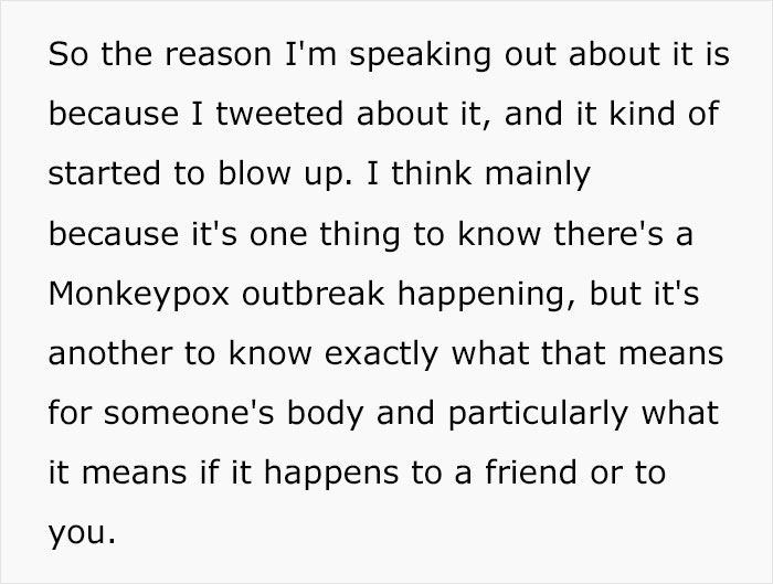 Monkeypox Is Starting To Spread More Widely And This Guy Shares What You Can Expect As He Went Through It Himself Monkeypox Is Starting To Spread More Widely And This Guy Shares What You Can Expect As He Went Through It Himself