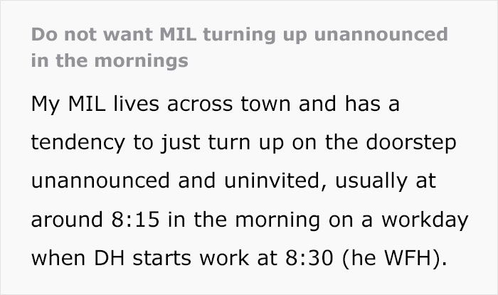 Woman Gets Tired Of Surprise Visits From Self-Absorbed Mother-In-Law, Installs A Gate, Family Drama Ensues