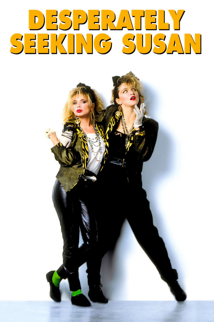 Movie poster for "Desperately Seeking Susan"
