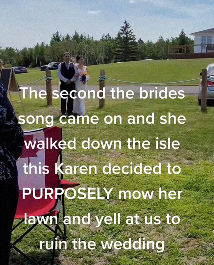 "I Don't Get How Someone Can Be So Spiteful": Karen Ruins Neighbors&rsquo; Wedding By Mowing Her Lawn, Sparks Fury Online
