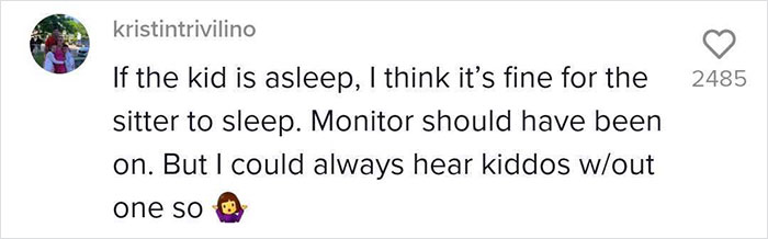 First-Time Mom Catches Babysitter Napping On Duty On A Hidden Camera, People Aren't Sure Who's In The Wrong