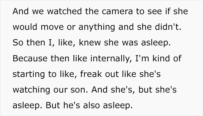 First-Time Mom Catches Babysitter Napping On Duty On A Hidden Camera, People Aren't Sure Who's In The Wrong