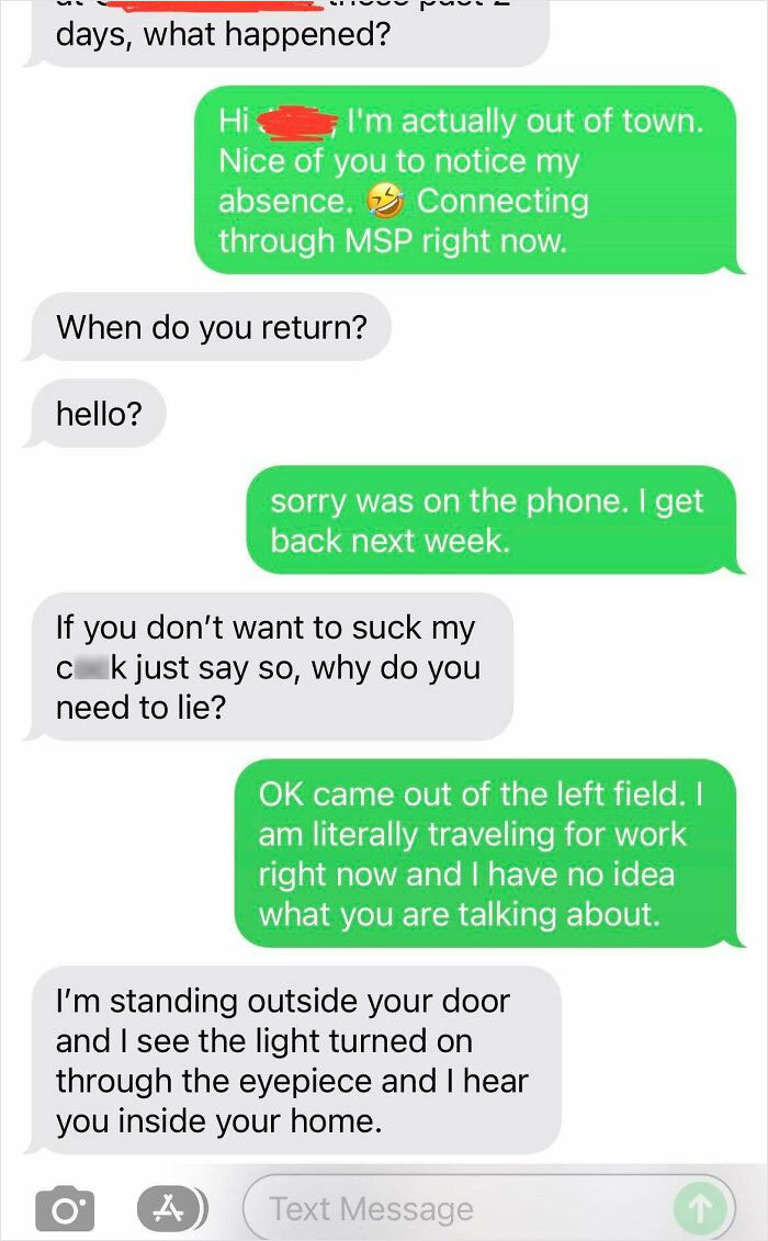 When My Neighbor In The Building Accused Me Of Lying…