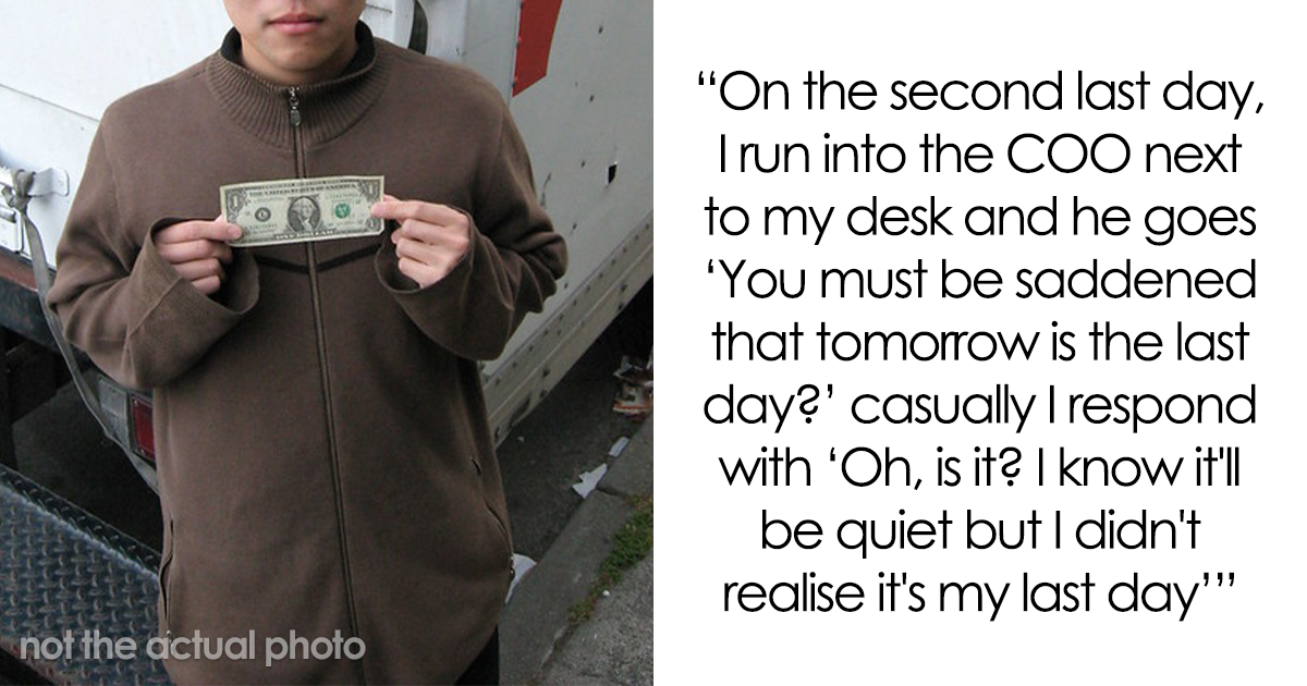 “I Wasn’t Made Redundant Like Everyone Else In The Company, So I Kept Showing Up To Work Until The End To Do Nothing”