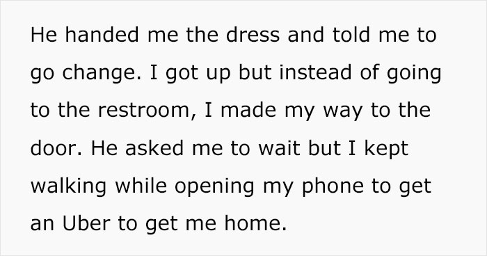 Wife Convinced Husband Intentionally Spilled Wine On Her Dress After She Refused To Wear The $300 One He Got Her