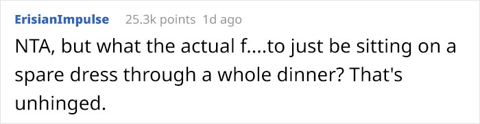 Wife Convinced Husband Intentionally Spilled Wine On Her Dress After She Refused To Wear The $300 One He Got Her