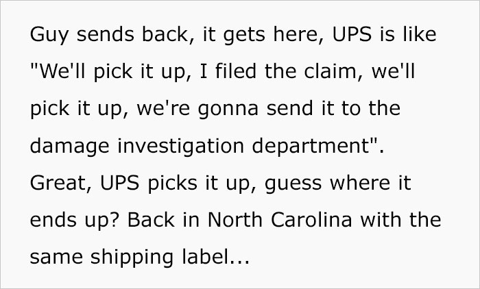 This Woman Upset As UPS Damages Her $700 Package, Moves It Around For 2 Months And Then Just Throws It Away This Woman Upset As UPS Damages Her $700 Package, Moves It Around For 2 Months And Then Just Throws It Away