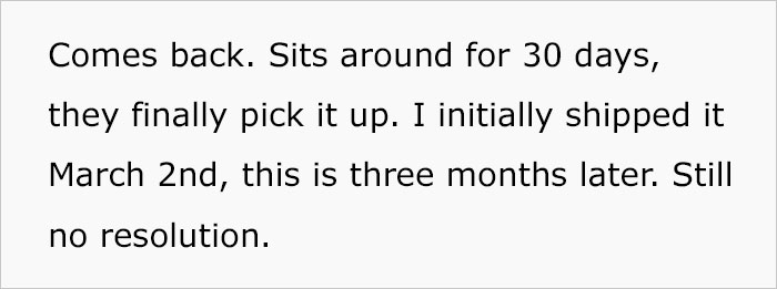 This Woman Upset As UPS Damages Her $700 Package, Moves It Around For 2 Months And Then Just Throws It Away This Woman Upset As UPS Damages Her $700 Package, Moves It Around For 2 Months And Then Just Throws It Away