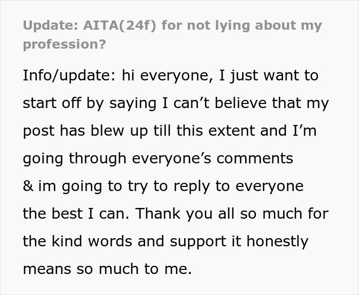 24 Y.O. Woman Blamed Of &ldquo;Hiding&rdquo; Her Actual Job As She Told Folks She&rsquo;s A Software Engineer