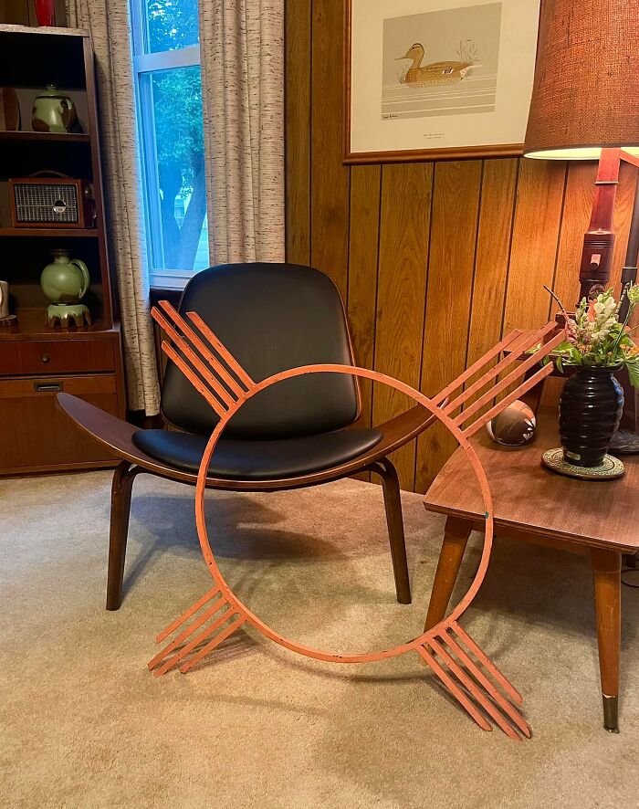 We Found This Cool Wrought Iron Piece Today And I’m Trying To Figure Out What It May Have Been From.