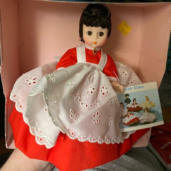 My Mom Found Me This Vintage Madame Alexander Doll Today At Goodwill! It Is Jo From Little Women, One Of My Favorite Characters Ever. I Love It So Much!