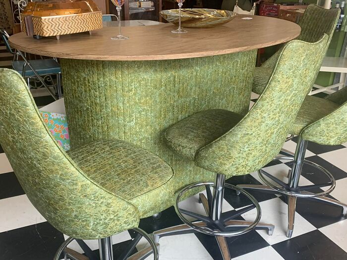 So Wish I Could Bring This Home And Throw A Groovy Cocktail Party! But For $1,700 It’s Still In The Shop