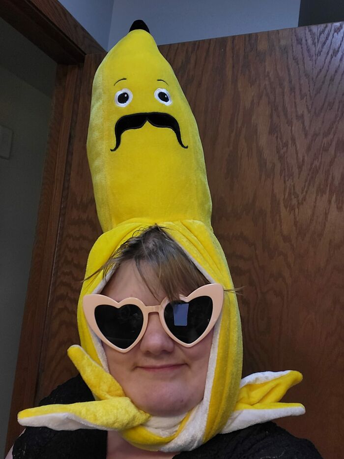 Banana Hat!!! Less Then A Dollar Find Today At A Thrift Store