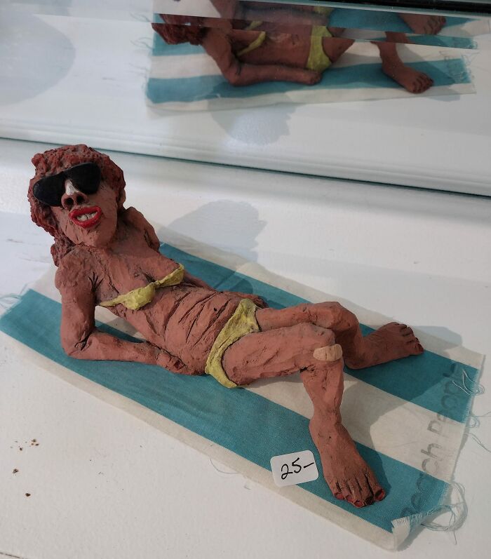 This Fabulous Gal Was At An Estate Sale I Went To Today!