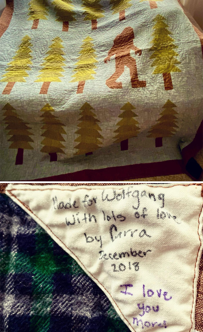 Blanket My Mom Found For Me At A Garage Sale