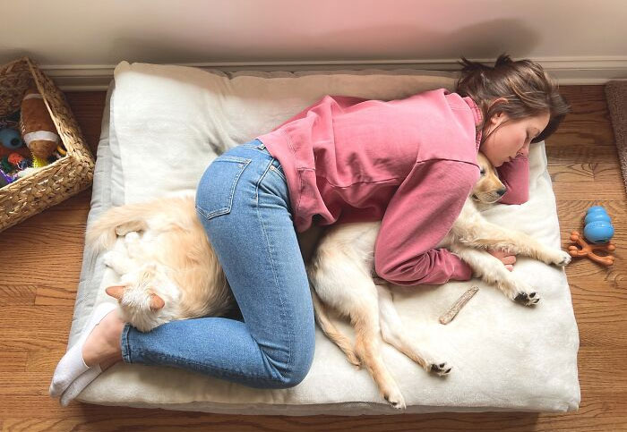 Wife Just Got Home From An 8 Day Trip. Found Her Like This