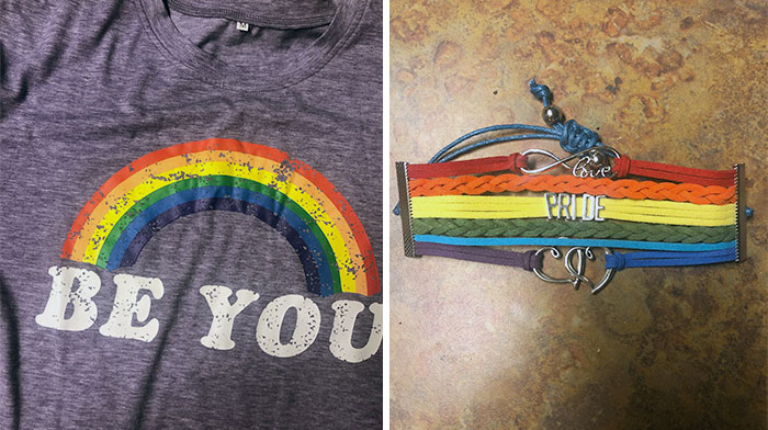 My Step Grandma Got Me This Shirt And Bracelet For My Birthday