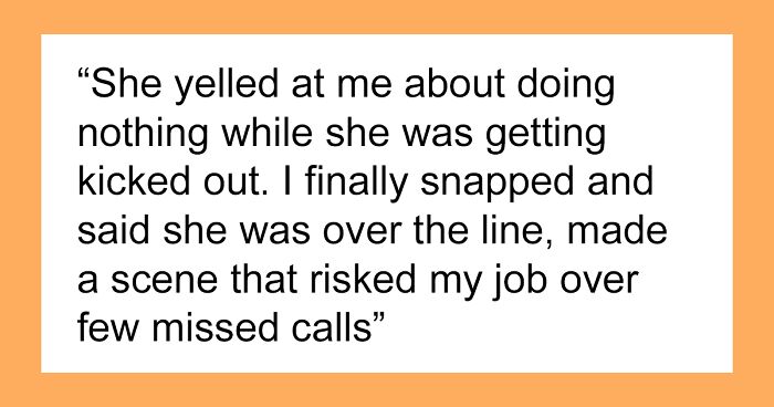 “Am I The Jerk For Watching And Not Doing Anything While My Wife Was Being Kicked Out Of My Company?”
