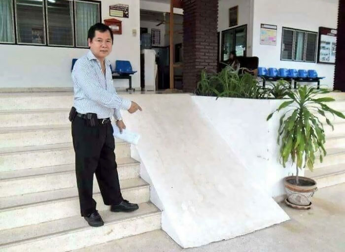 This “Disabled Friendly” Ramp