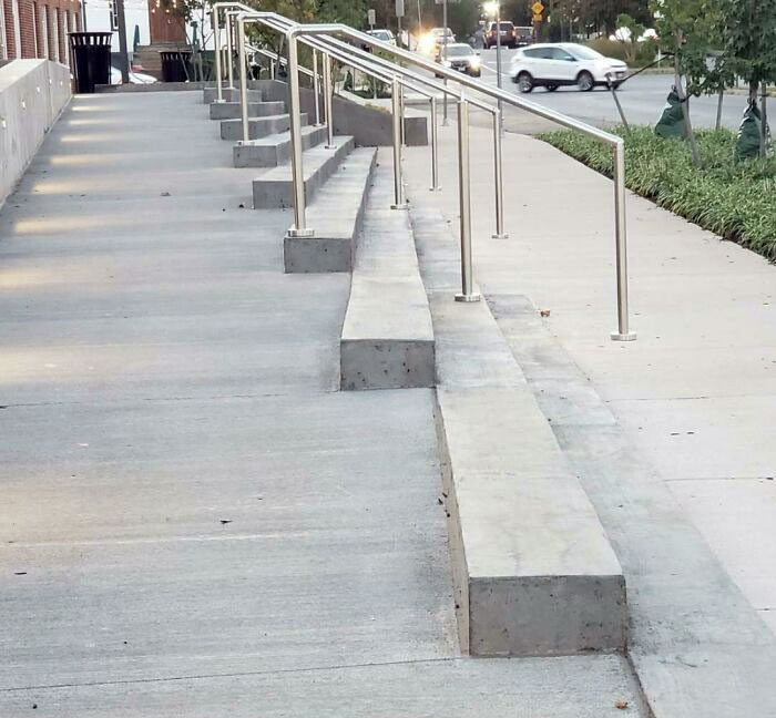 Enjoy Your Trip Up, Down, Or Over These Steps