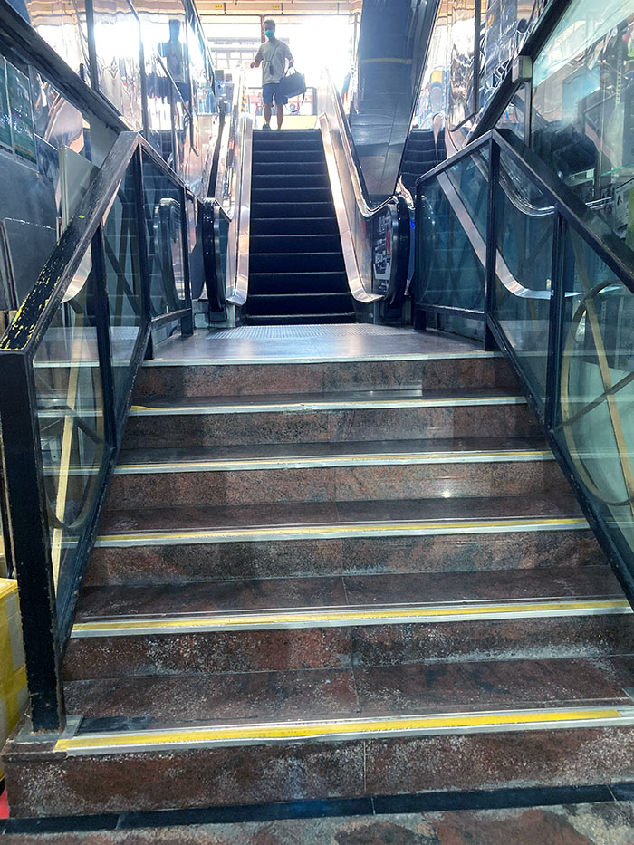 This Escalator Fails To Go All The Way