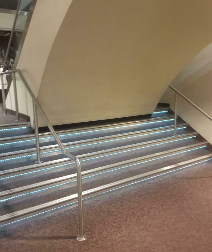 The Staircase At The Milwaukee Public Museum