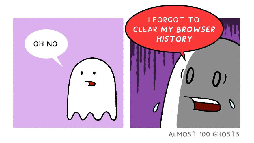 Artist Shows The Secret Life Of Some Adorable Ghosts (35 Pics)