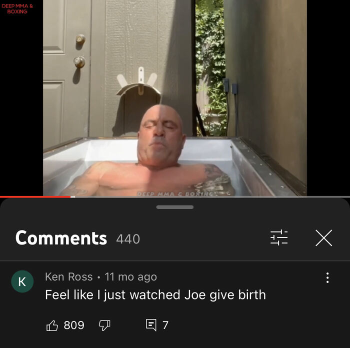 Joe Rogan Full 20 Minute Ice Bath Day 2