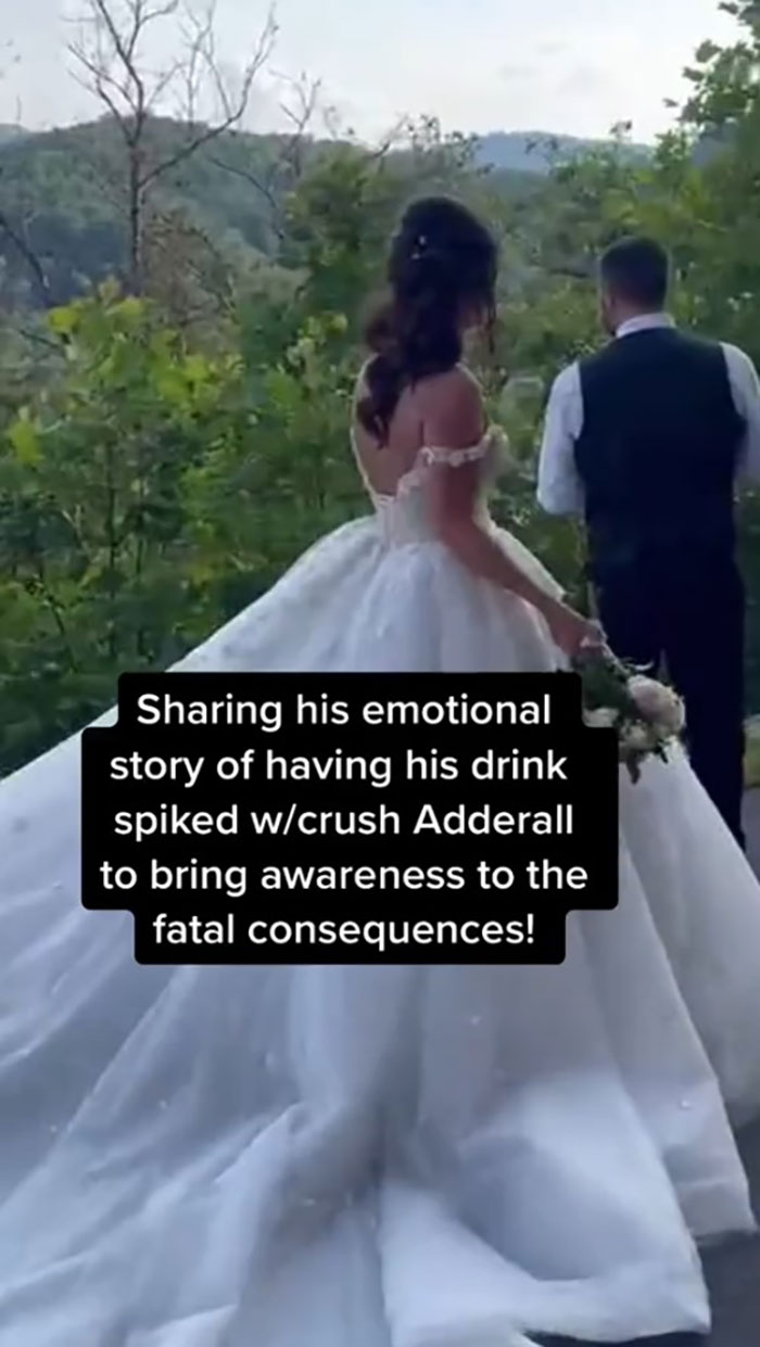 Heartbreaking Footage Shows Groom Unable To Speak After Having His Drink Spiked On His Wedding Day - 1