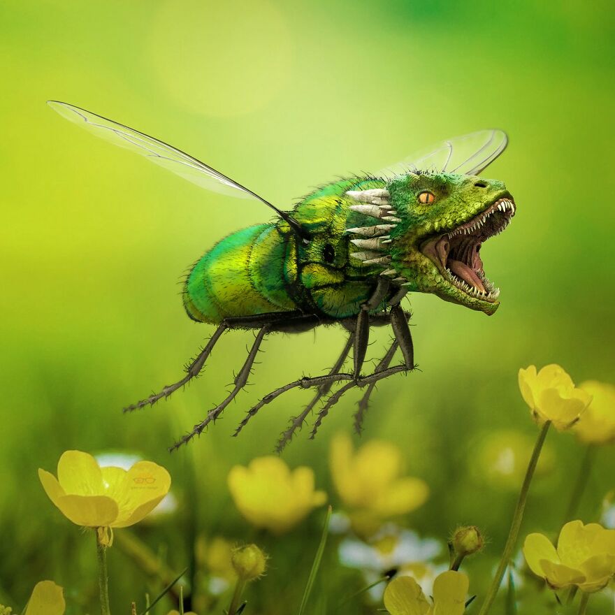 Animals Beyond Fairytale: I Make Bizarre Image Manipulations (21 Pics)