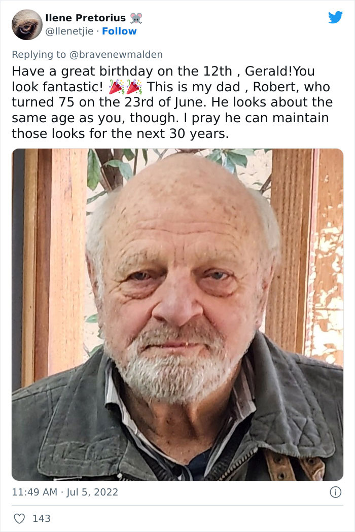 68K People Send ‘Happy Birthday’ Messages To Man Turning 104 After His Son Decided It’d Be A “Fun And Different” Gift - 11