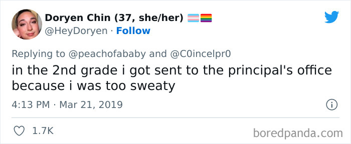 Did They Think She Was Sweating On Purpose?