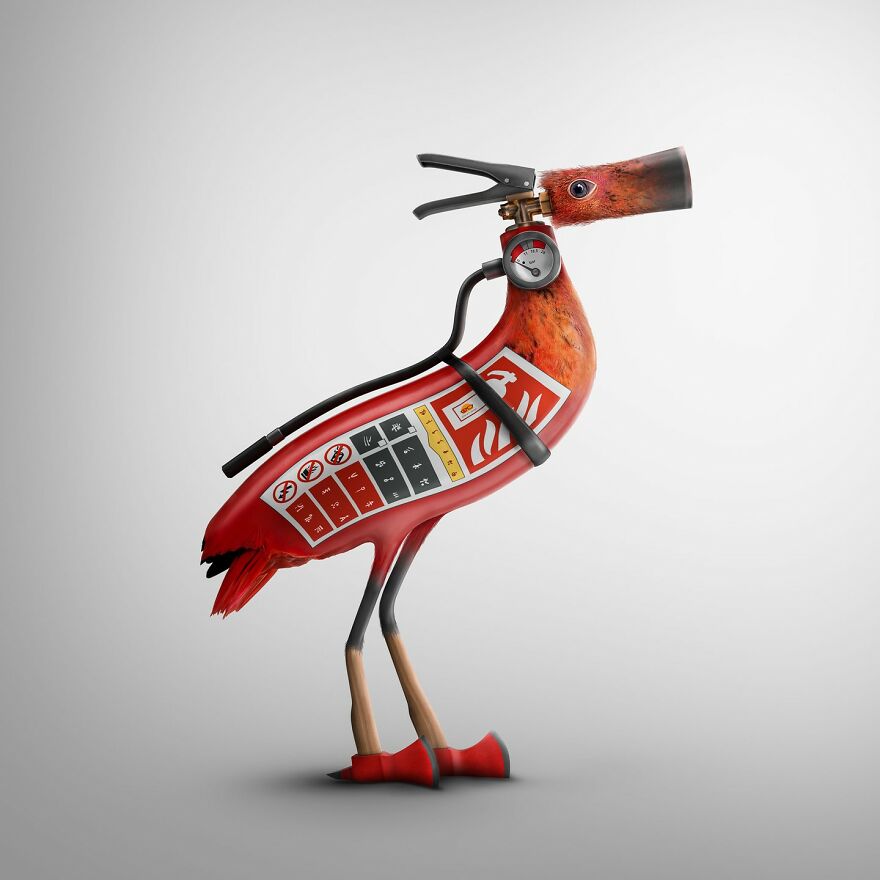 Animals Beyond Fairytale: I Make Bizarre Image Manipulations (21 Pics)