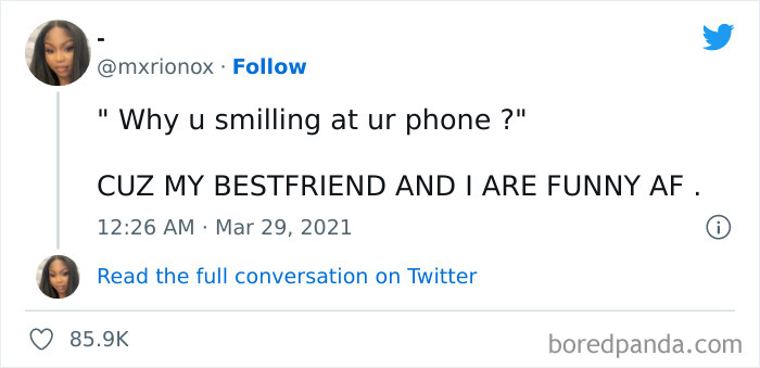 Best Friend Tweets