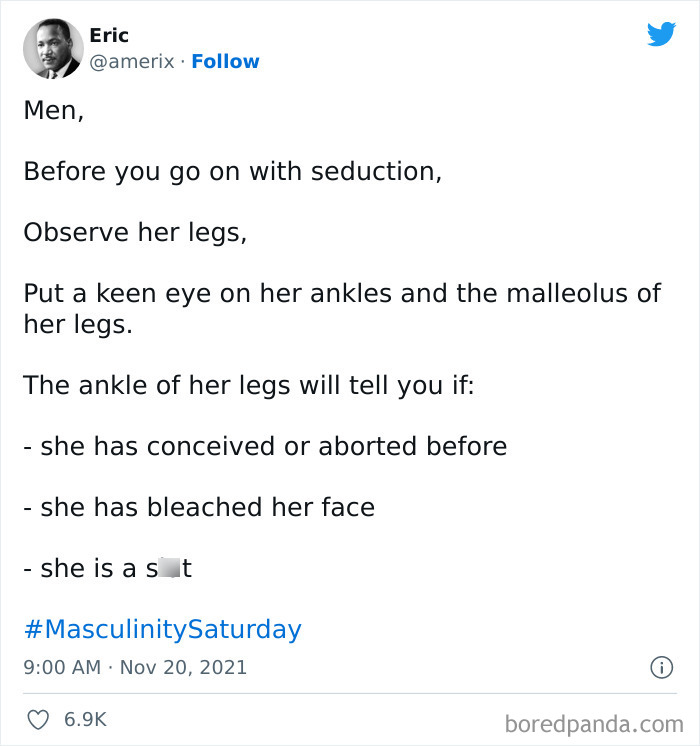 Hide Your Ankles, Lest You Be Found Out!