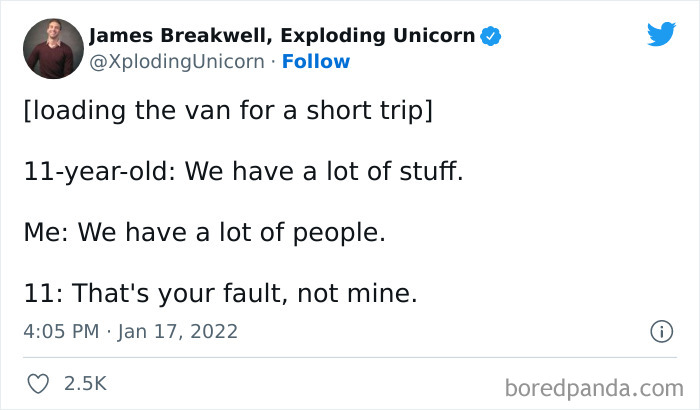 Funny-Relatable-Parenting-Tweets-Xploding-Unicorn-James-Breakwell