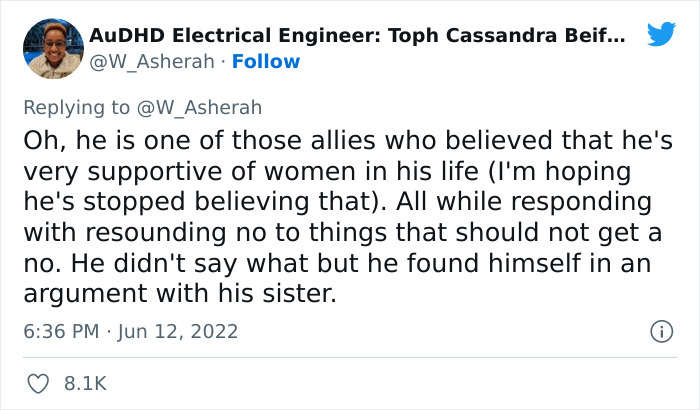 “I’ve Been Asking My Male Friends To Do Something – Watch If The First Response To Everything A Woman Tells You Is To Refute, Say No, Or Something Negative” “I’ve Been Asking My Male Friends To Do Something – Watch If The First Response To Everything A Woman Tells You Is To Refute, Say No, Or Something Negative”