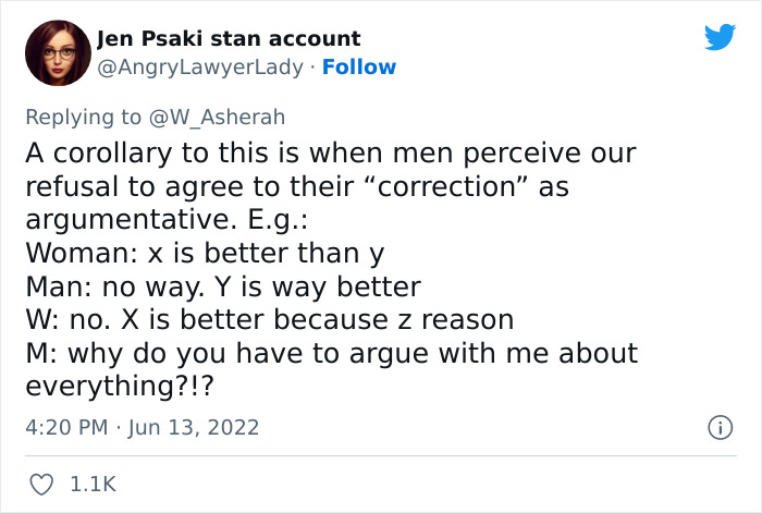 “I’ve Been Asking My Male Friends To Do Something – Watch If The First Response To Everything A Woman Tells You Is To Refute, Say No, Or Something Negative” “I’ve Been Asking My Male Friends To Do Something – Watch If The First Response To Everything A Woman Tells You Is To Refute, Say No, Or Something Negative”