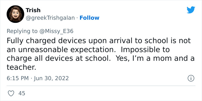 &ldquo;Has Anyone Heard Of Such Nonsense?&rdquo;: Mum Is Left Dumbstruck After Daughter Gets Detention Because Her iPad Was On 93% Battery