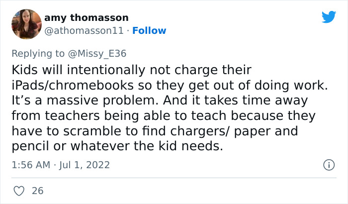 &ldquo;Has Anyone Heard Of Such Nonsense?&rdquo;: Mum Is Left Dumbstruck After Daughter Gets Detention Because Her iPad Was On 93% Battery