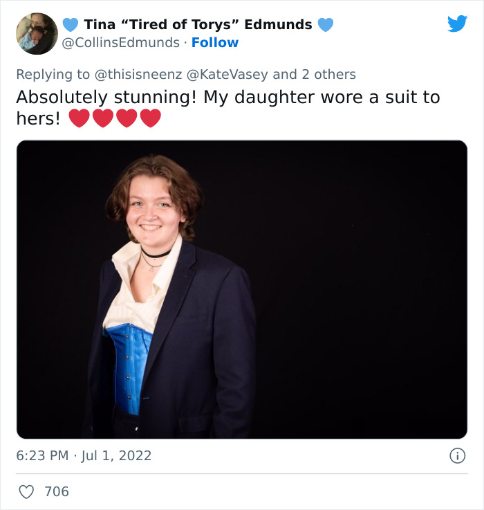 Supportive Mom Shares Pics Of Son Wearing A Dress For Prom, Inspiring Others To Accept And Celebrate Their Children - 9