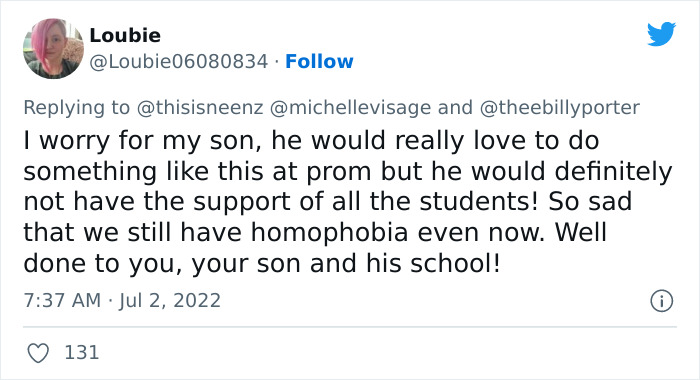 Supportive Mom Shares Pics Of Son Wearing A Dress For Prom, Inspiring Others To Accept And Celebrate Their Children - 13