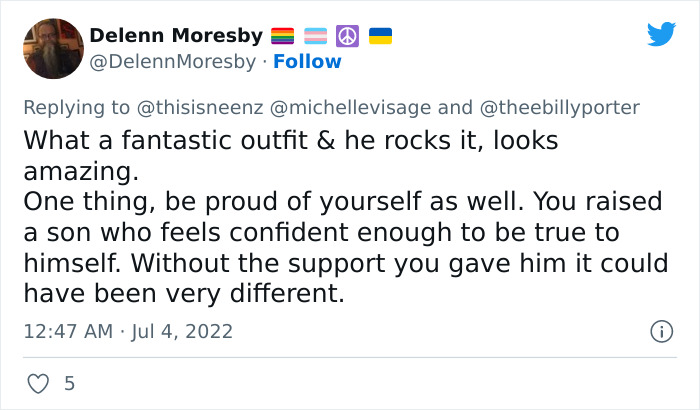 Supportive Mom Shares Pics Of Son Wearing A Dress For Prom, Inspiring Others To Accept And Celebrate Their Children - 16