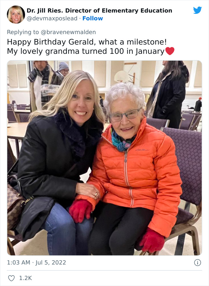 68K People Send ‘Happy Birthday’ Messages To Man Turning 104 After His Son Decided It’d Be A “Fun And Different” Gift - 5