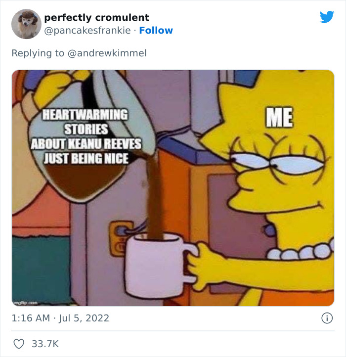 Twitter User Shares A Wholesome Conversation He Overheard At The Airport Between Keanu Reeves And A Fan, Tweet Goes Viral With Over 300k Likes Twitter User Shares A Wholesome Conversation He Overheard At The Airport Between Keanu Reeves And A Fan, Tweet Goes Viral With Over 300k Likes